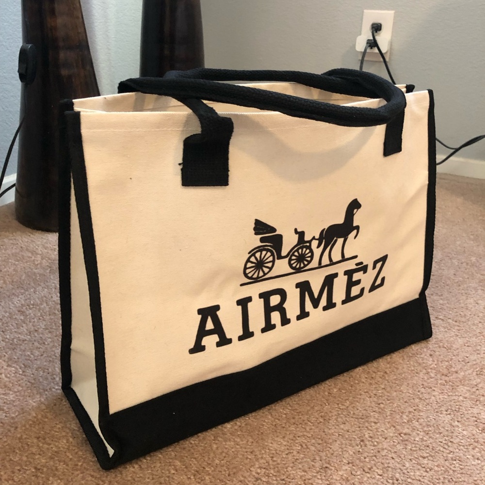 Hermes Airmez tote funny parody custom